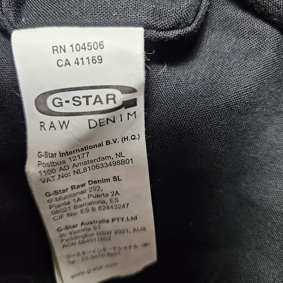 G Star Raw Hooded Jacket Large - Picture 10 of 12